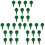 30Pièces Distributeur De Vert Plastique Pour Jardin 3