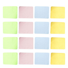 60Pièces Chiffons Nettoyage Verres Faciles À Couleurs