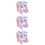3Pièces Hamster En Bois Rose Durable Double Pour Rongeurs 8