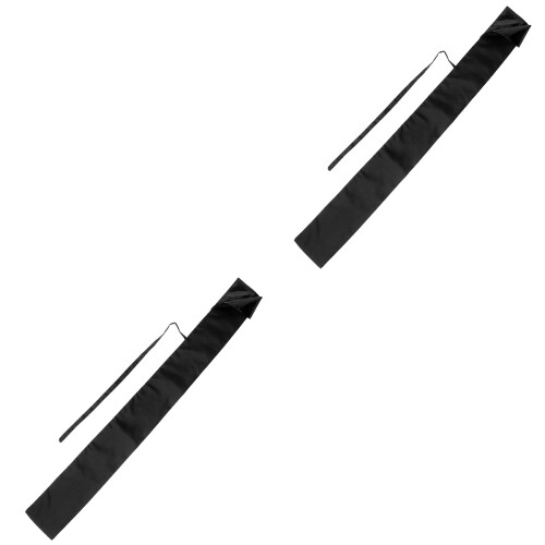 2Pièces Longue Épée Coton Noir Protection 2