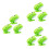 9Pcs Clockwork Bouncing Frog Toys Plastic Educational Fun 6