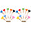 2Ensembles Clips Bois Cœur Colorés Pour Photos 2