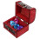 4Ensembles Coffres Marron Pour Enfants Carte Et 1