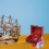 4Ensembles Coffres Marron Pour Enfants Carte Et 4