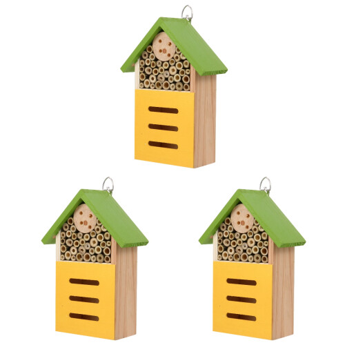 3Pièces Abri En Bois Décor Suspendu 1