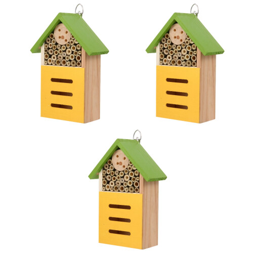 3Pièces Abri En Bois Décor Suspendu 2