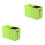 2Pièces Housse Verte Ciseaux Flexible Rangement Clips Peignes 3