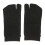 2Paires Noires Courtes Coton Split Toe Respirantes 1