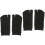 2Paires Noires Courtes Coton Split Toe Respirantes 4
