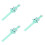 3Pièces Silicone Enfants Vert Durable Cartoon Agréable 7