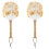 2Pièces Brosse Blanche En Bois Pour Nettoyage D'instruments De 2