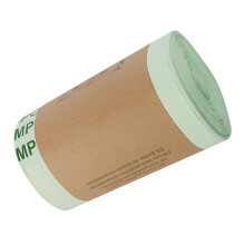 25Pcs Pet Garbage Bags Green Biodegradation Poop Bag Roll
