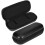 4Pcs Black Watch Box for Men with Soft Lining Secure Storage Case 4