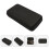 4Pièces Housse Microphone Portable Noir Pour Voyages Pro 10
