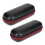 4Pcs Black Watch Box for Men with Soft Lining Secure Storage Case 2
