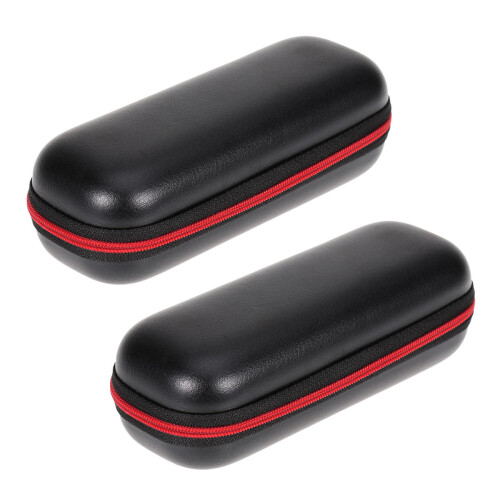 4Pcs Black Watch Box for Men with Soft Lining Secure Storage Case 1