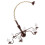 5pcs Model Chandelier High Simulation Moss Metal 2