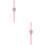 2Pièces Cartoon Rose Étanche Multifonction LED 6
