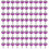 40Pièces Vis Violet Aluminium Accessoires Fixation Rapide 5