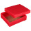 5Pièces Boîte De Rangement Durable Pour Lames Microscope Rouge 1