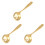 3Pcs Polished Stainless Steel Mesh Strainer Spoon for Kitchen Tasks 2