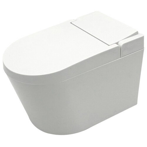 3Pcs Toilet Shaped Wall Mounted Adhesive Ashtray For Bathroom