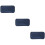 3Pcs Knitting Needles Organizer Dark Blue Durable Crochet Storage Case 7