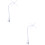 2Pièces Bras Mobile Lit Bébé ABS Pour Jeux Musicaux 6