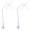 2Pièces Bras Mobile Lit Bébé ABS Pour Jeux Musicaux 2