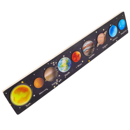 1 Set Interactieve Cognitiepuzzel Zonnestelsel Speelgoed
