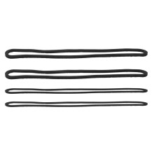 Thickened Cotton Saxophone Neck Strap Black Professional Saxophone Hanging Strap For Comfort