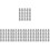 100 Pcs Ax Wedge Component Strengthen Iron 7