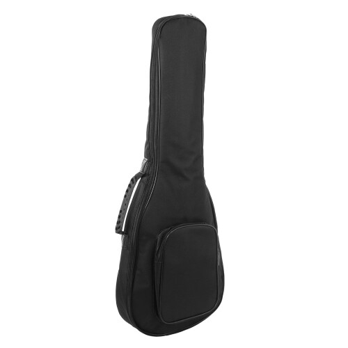 2Pcs Durable Ukulele Shoulder Bag Black Adjustable Guitar Carry Pouch