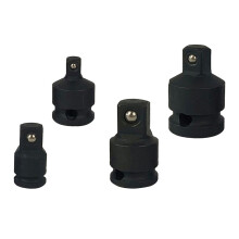 12St Impact Socket Adapter Set Zwarte Duurzame Ratel Omvormer Reducer