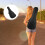 2Pcs Durable Ukulele Shoulder Bag Black Adjustable Guitar Carry Pouch 10