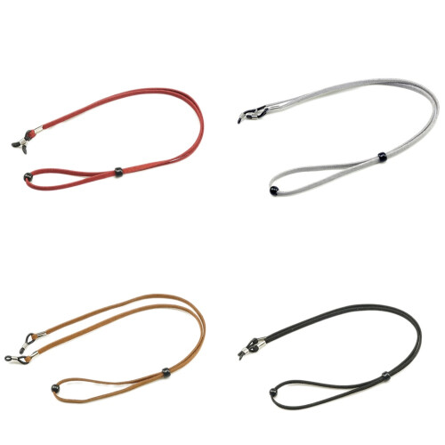 12Pcs Simple Eyeglass Holder Chain Flexible Cord Assorted Color