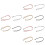 12Pcs Simple Eyeglass Holder Chain Flexible Cord Assorted Color 6