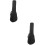 2Pcs Durable Ukulele Shoulder Bag Black Adjustable Guitar Carry Pouch 6
