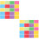 160Pcs Assorted Color Paper Envelopes for Storage Small Items Portable 6