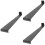 3Pcs Black Steel Pull Bar Flooring Installation Kit for Laminate Vinyl 6