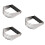 3pcs Mixer Blender Butter Stainless Steel 7