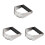 3pcs Mixer Blender Butter Stainless Steel 2