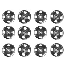 150pairs Metal Clothes Snap Fastener Button Snap For Press Button Functional Fastener For Clothing Repair And Craft Projects