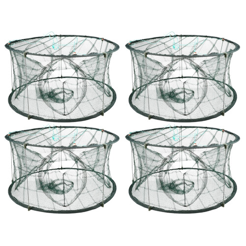 4 Pcs Fish Cage Automatic Strut Nylon 1