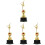 4Pcs Ballet Trophy for Kids Award Durable Decor Set 9