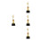 4Pcs Ballet Trophy for Kids Award Durable Decor Set 6