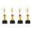 4Pcs Ballet Trophy for Kids Award Durable Decor Set 11