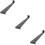 3Pcs Black Steel Pull Bar Flooring Installation Kit for Laminate Vinyl 9
