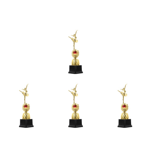 4Pcs Ballet Trophy for Kids Award Durable Decor Set 2
