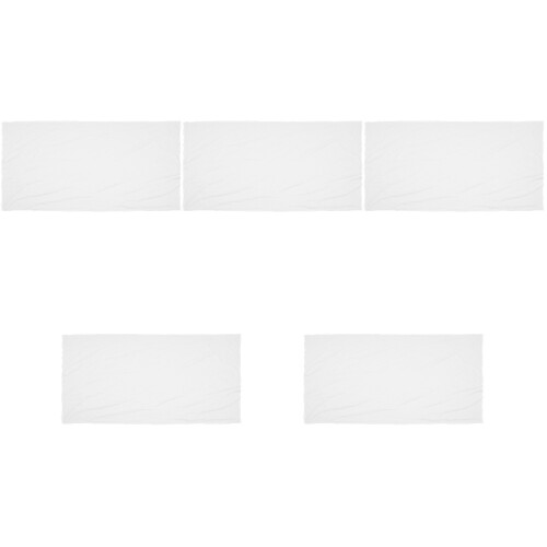 5Pcs Durable White Hospital Bedding Washable Cotton Fitted Sheets 2